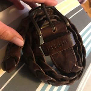 Braided Brown Belt